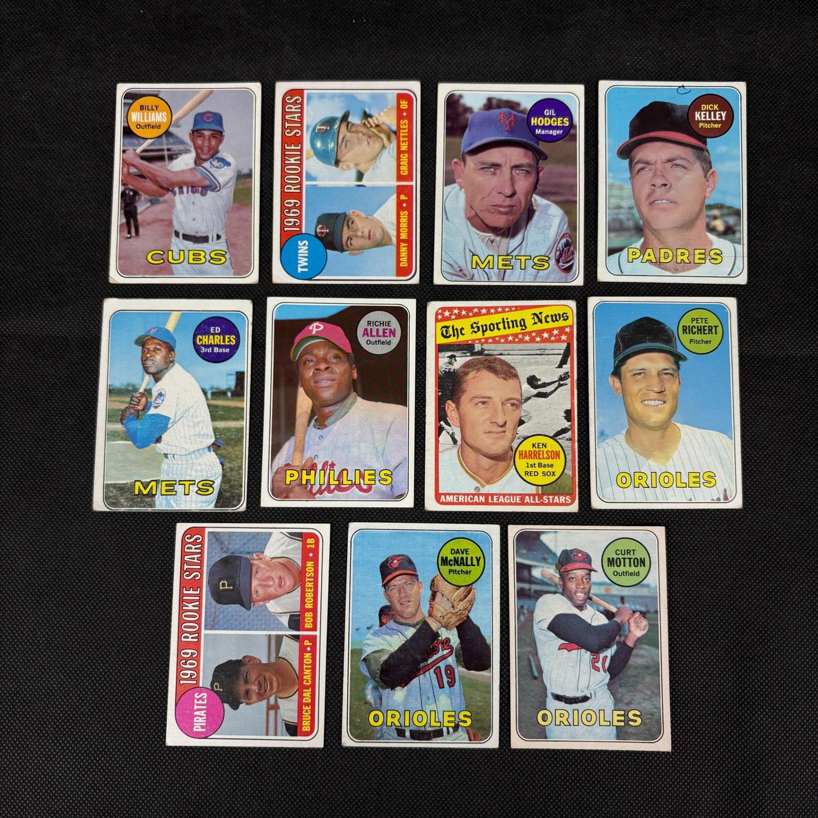 1969 Topps Baseball Cards, Billy Williams (1 of 2)