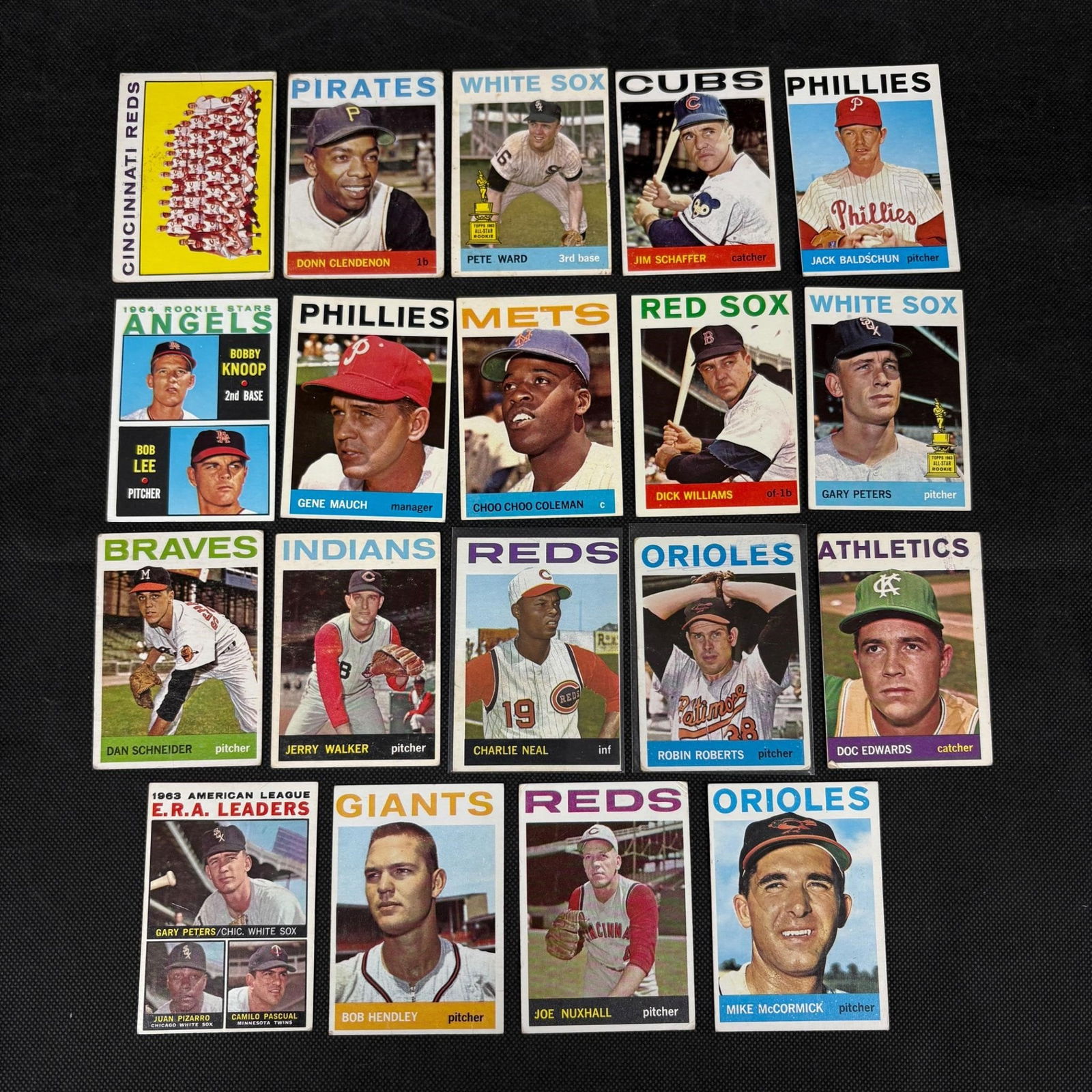 1964 Topps Baseball Card lot (1 of 2)