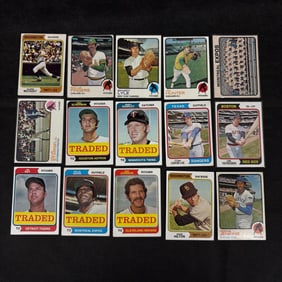 1973-1974 Topps Baseball Cards HOF