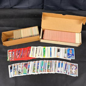 1990s Topps Baseball Card lot, Boxes