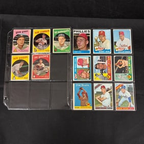 1966 Topps and 1959 Topps Baseball Pages