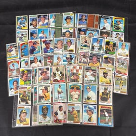 1970s Topps Baseball Card Pages