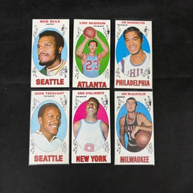 1969-70 Topps Rule, Hudson, Stallworth Tall Boys