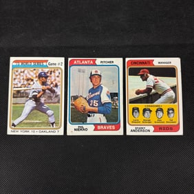 1974 Topps HOF Baseball Cards, Niekro +