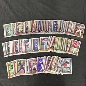 2025 Topps Foil Parallel Baseball Card Lot