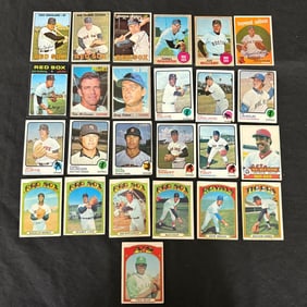 1960s-70s Topps Baseball Cards, Vida Blue +