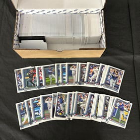 100s of 2025 Topps Baseball Cards