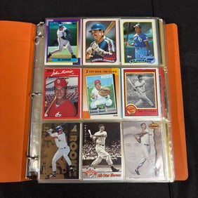 1990s Baseball Card Binder, Rookies +