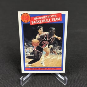 1984 Missing Link Michael Jordan Olympics Card