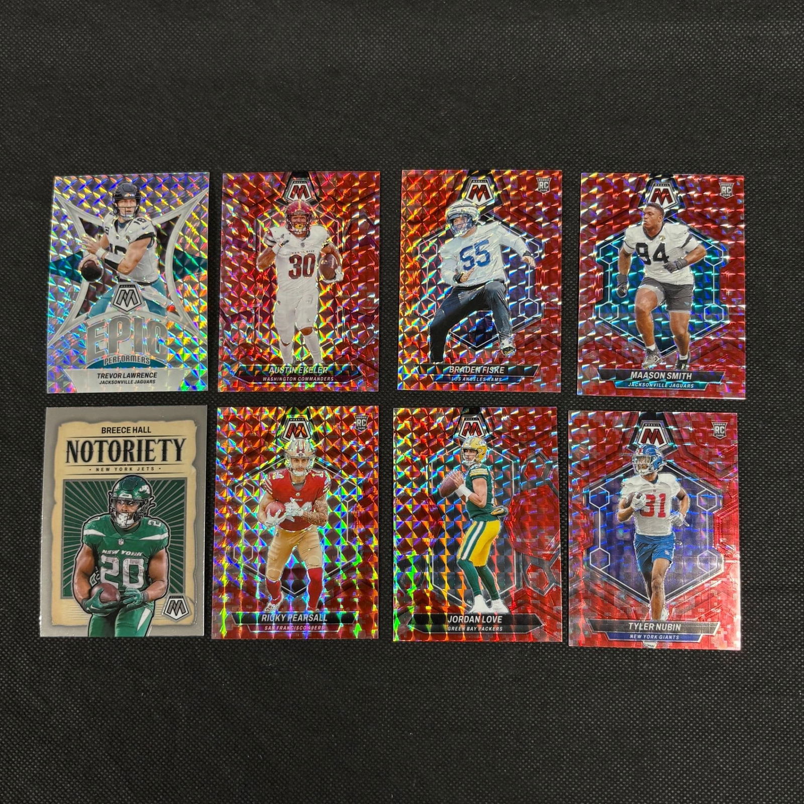 Red Mosaic, Panini Mosaic Football Cards (1 of 2)