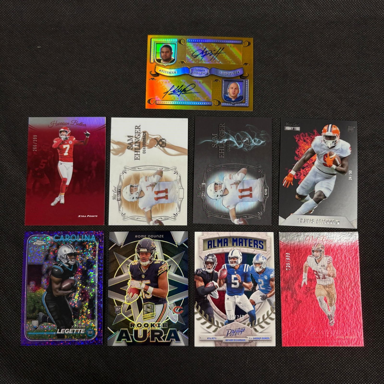 Auto and #ed Football Cards, Rookies + (1 of 7)