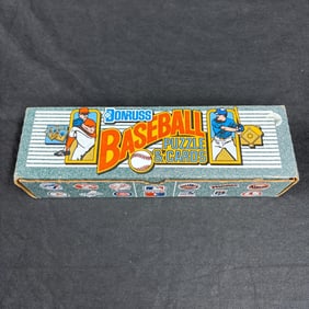 1990 Donruss Puzzle & Baseball Card Set, Sealed