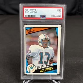 PSA 3 Dan Marino Rookie 1984 Topps