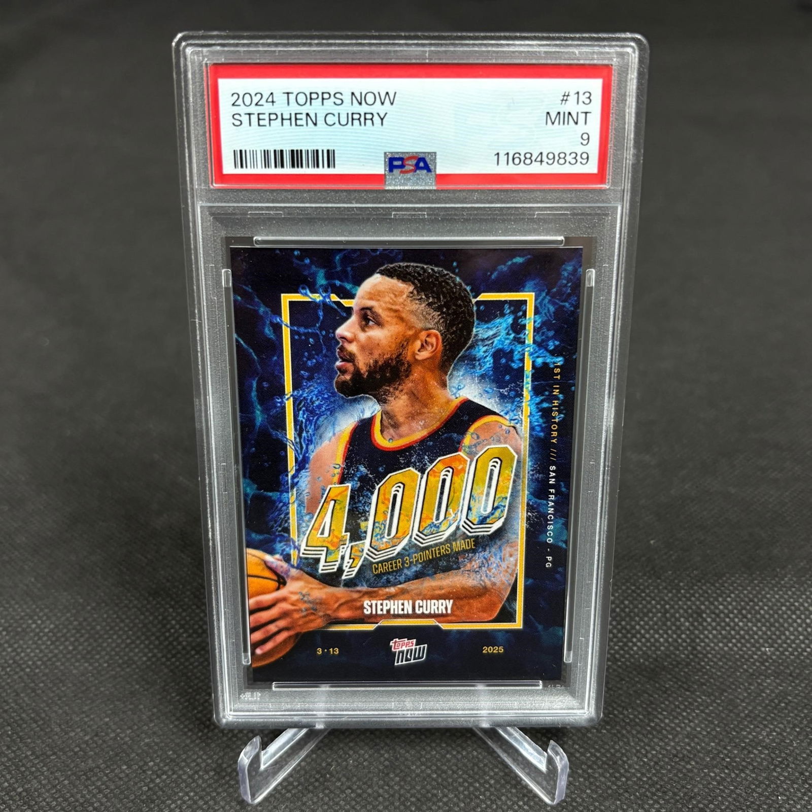 PSA 9 Stephen Curry Topps Now (1 of 2)