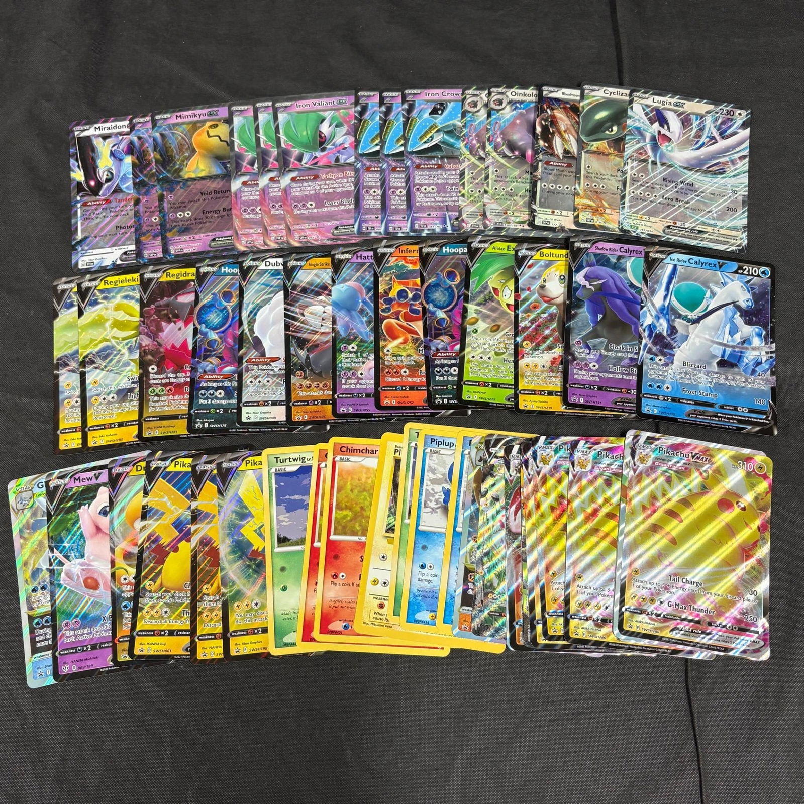 Jumbo Pokemon Card Collection, Pikachu VMAX + (1 of 4)