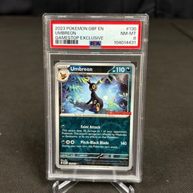 PSA 8 Umbreon Game Stop Exclusive