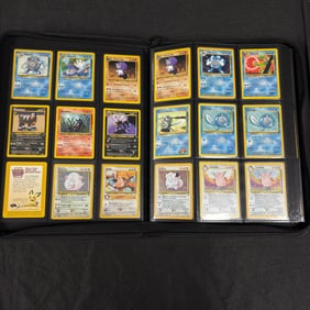 Vintage Pokemon Binder Collection, Holos, 1st Ed