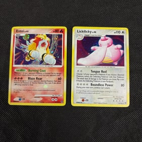 Holo Bleed Error Older Pokemon Cards, Entei Swirl