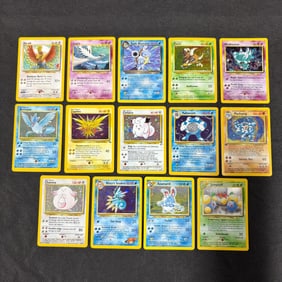 Vintage Pokemon Cards, Zapdos Cosmo Holo +