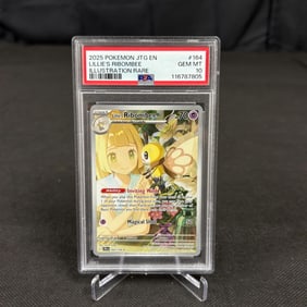 PSA 10 Lillie's Ribombee IR