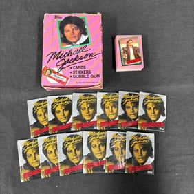 1984 Topps Michael Jackson Wax Packs +