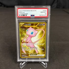 PSA 10 Mew EX Gold Hyper Rare