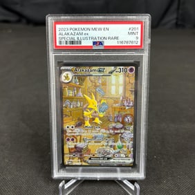 PSA 9 Alakazam EX Special Illustration Rare