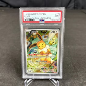 PSA 9 Eevee ETB Promo