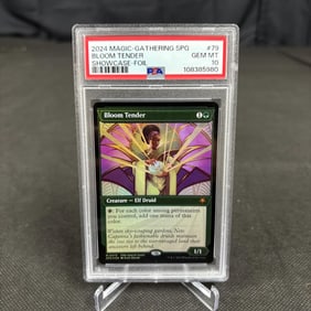 PSA 10 Bloom Tender Showcase Foil