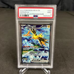 PSA 9 Zapdos EX Special Illustration Rare
