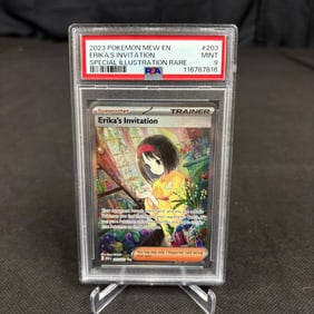 PSA 9 Erika's Invitation Special Illustration Rare