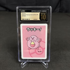 CGC P 10 Chansey Old Maid