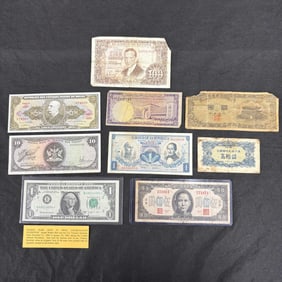 Lot of 40s-60s Foreign Currency