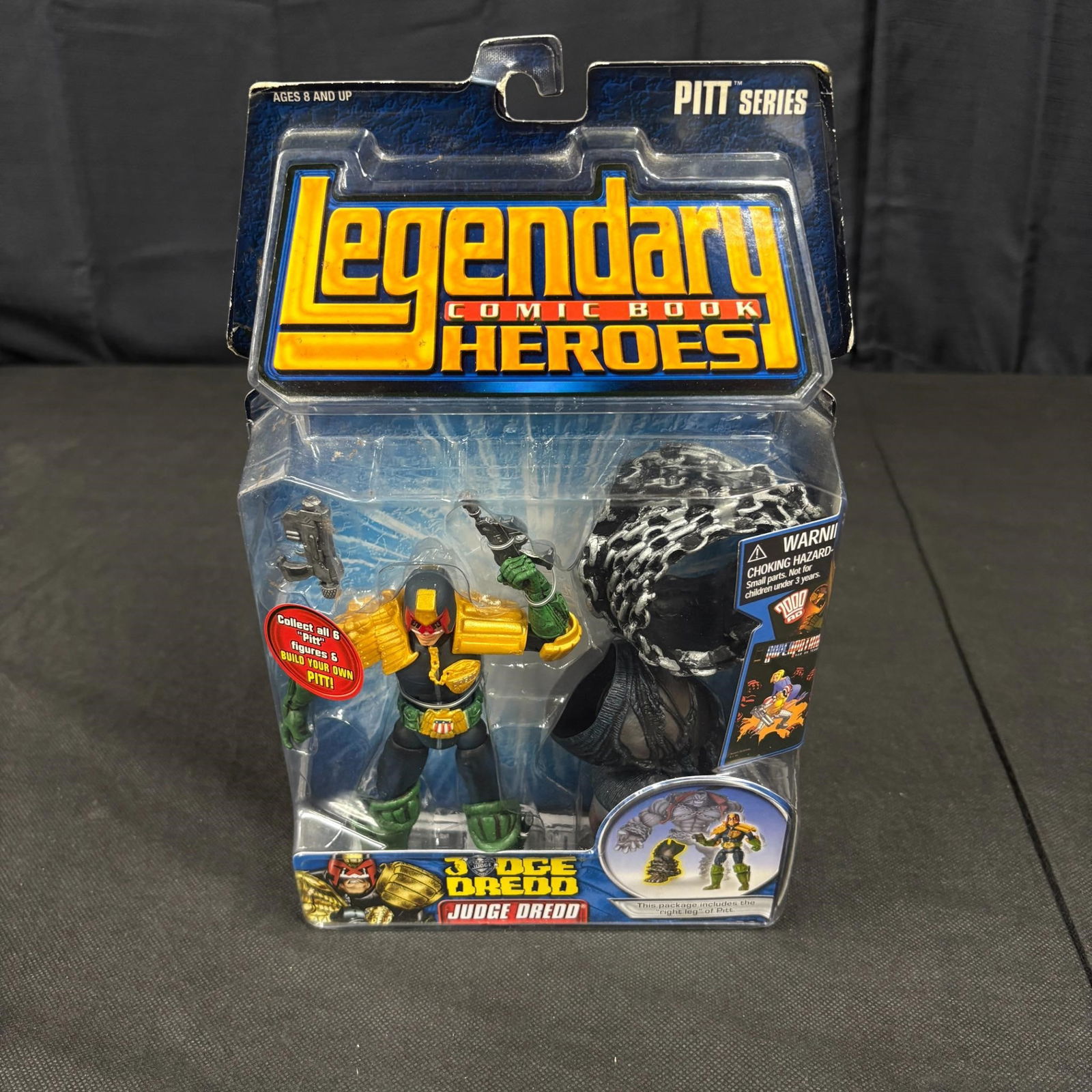 Judge Dredd Legendary Comic Book Heroes NIB: Judge Dredd Legendary Comic Book Heroes Action Figure NIB. Pitt Series Marvel Toys. We ship in-house! We ship internationally. We also offer pick up and we offer a discount for cash payments. Please l