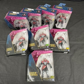 Resellers Lot LoL Zed 1st Ed Figures NIB