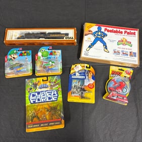 Misc Toy lot, Power Ranger, Mario, Cyber Force +