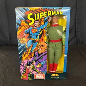 NIB 1977 Jor-El Mego Corp Action Figure