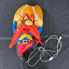 Yosemite Sam Headlites Wall Sculpture