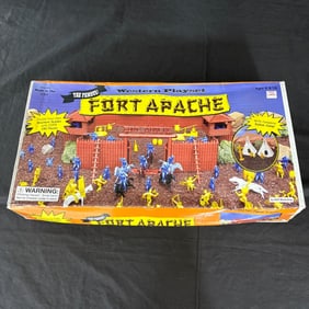 NIB Vintage Fort Apache Western Play Set