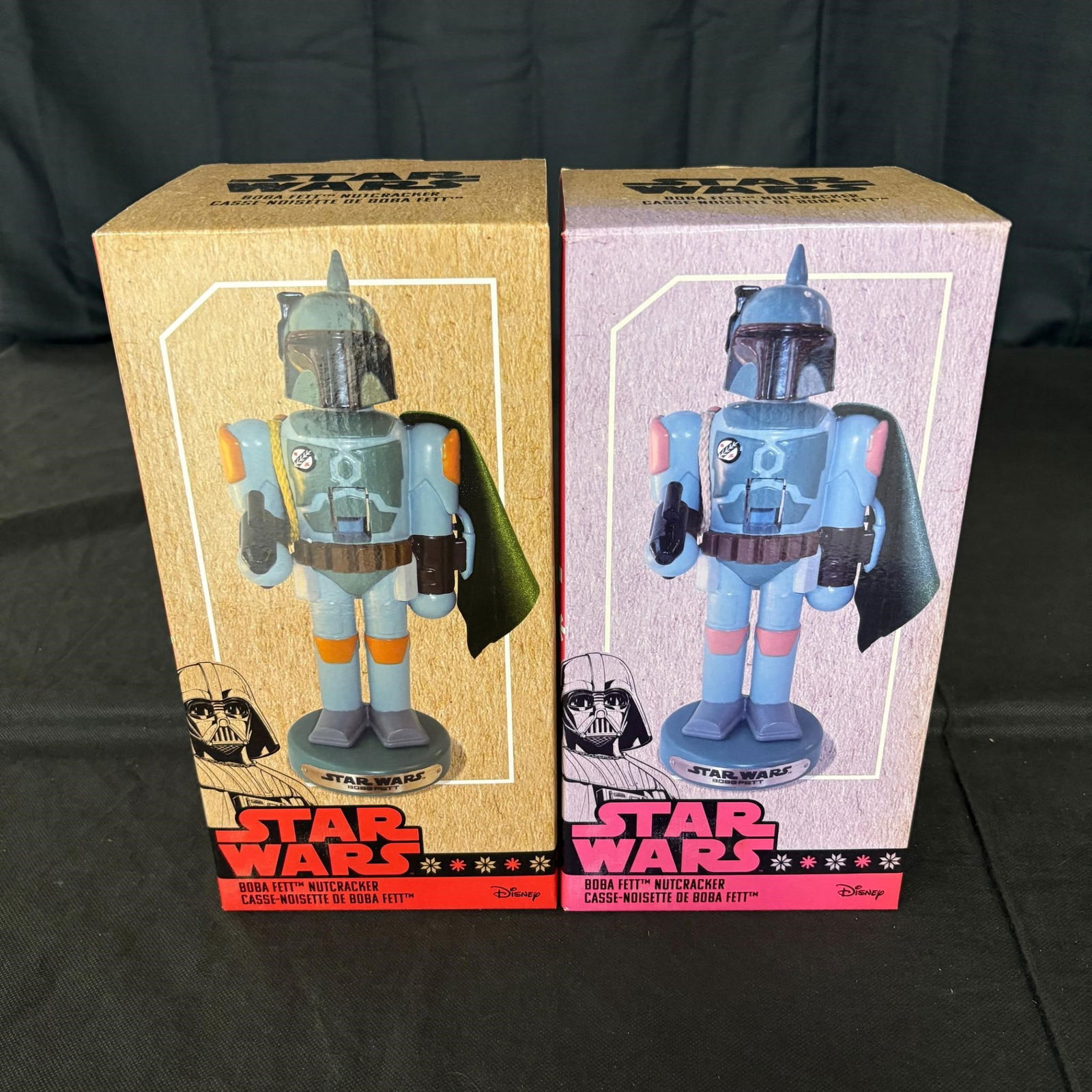 NIB Star Wars Boba Fett Nutcrackers: We ship in-house! We ship internationally. We also offer pick up and we offer a discount for cash payments. Please look at pictures carefully to determine what you believe are the condition of each lo