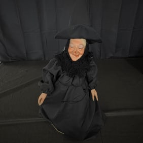 Vintage Wicked witch doll by Faith Wick