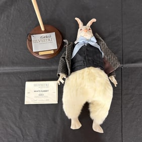 1985 White Rabbit Doll Faith Wick