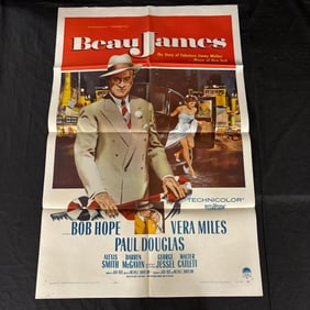 Beau James Original 1957 One Sheet