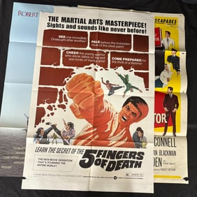 Movie Poster Lot, Kung-Fu +