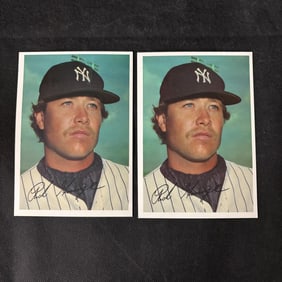 LOT OF 2 1981 TOPPS SUPER HOF RICH GOSSAGE