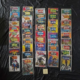 First Comics Jon Sable Comic Run +