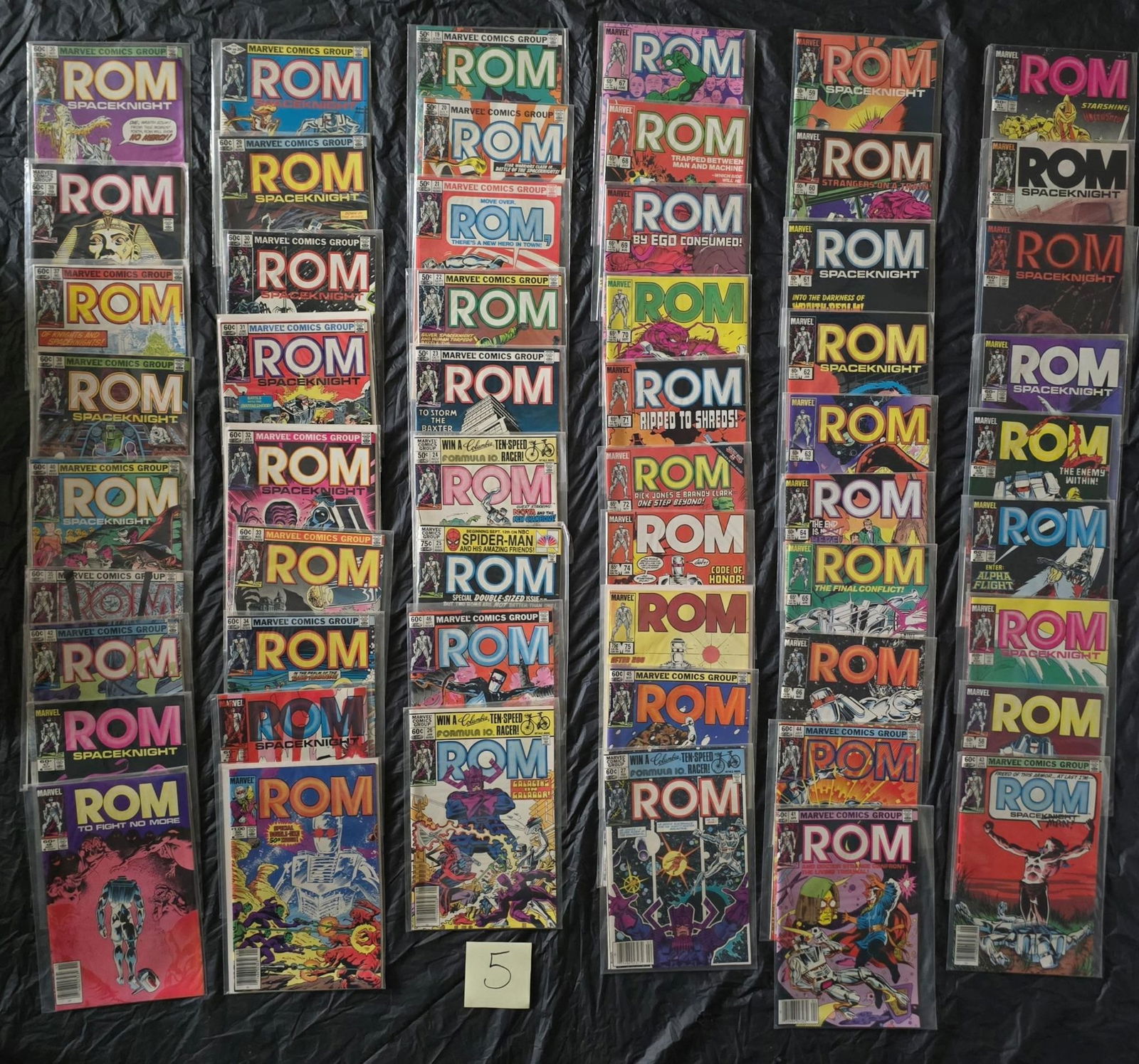 Marvel Comics Rom Large Bronze Age Comic Book Lot (1 of 1)