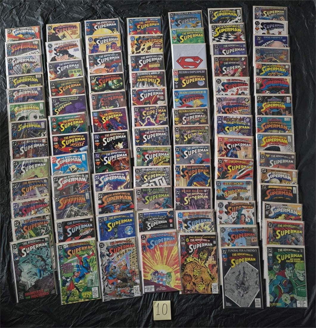 Superman Large Copper Age Comic Book Lot (1 of 1)