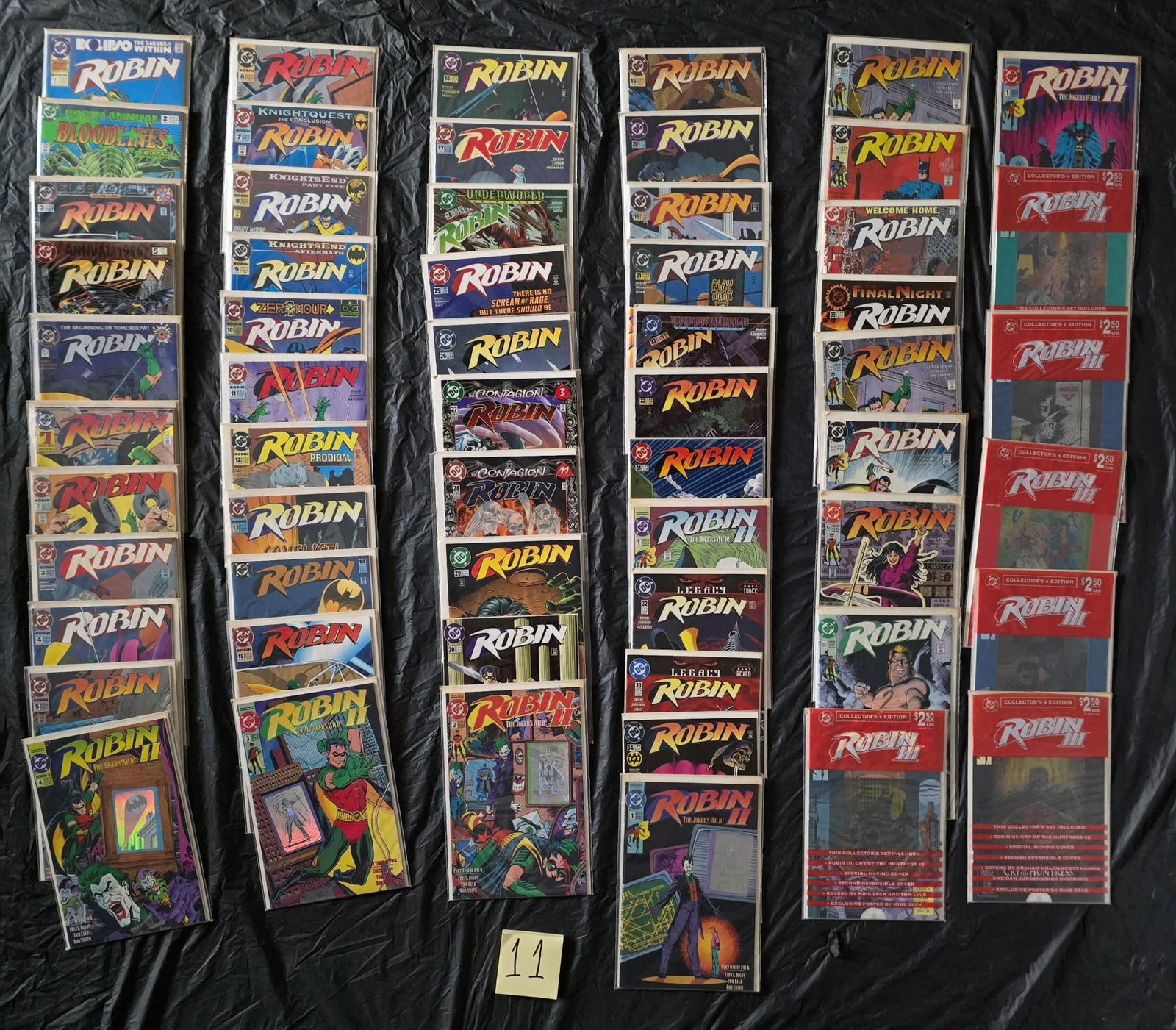 DC Comics Robin Large Copper Age Comic Book Lot (1 of 1)