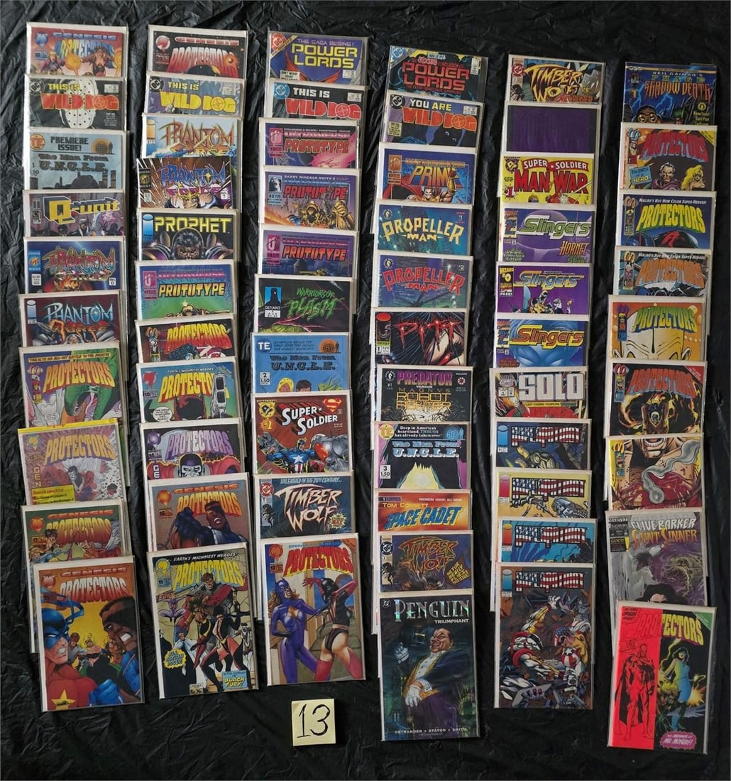 Large Copper Age Comic Book Mixed Lot (1 of 1)